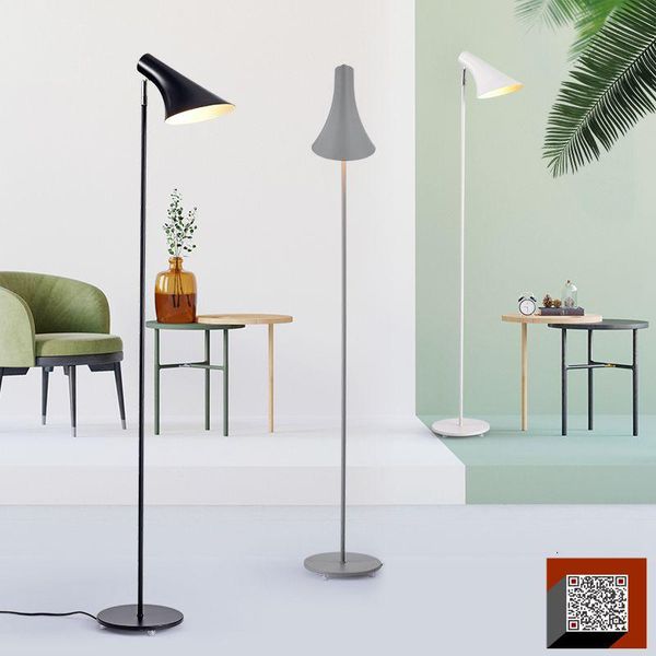 

american european living room study bedroom retro creative floor lamp denmark simple lamps