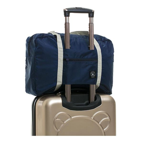 

storage bags portable folding large travel clothes handle pouch luggage organizer cases suitcase accessories supplies stuff