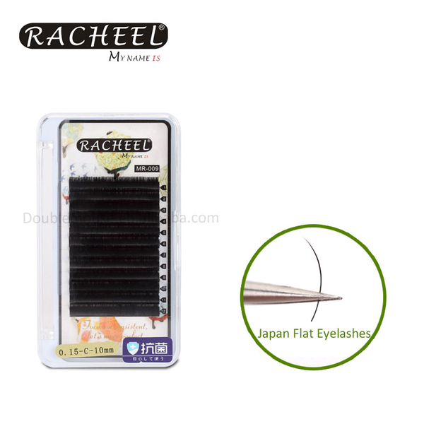 

false eyelashes racheel mr-009 flat eyelash extension with premium quality offer samples accept oem