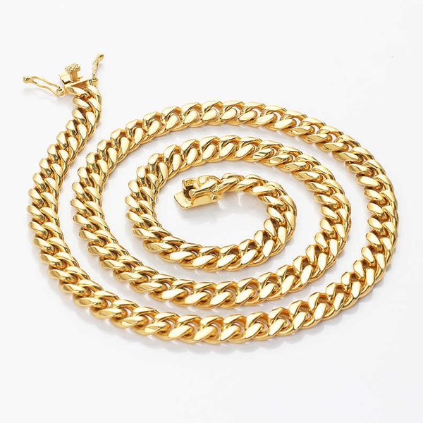 

unique jewelry stainless steel chain mens flat gold silver filled necklace