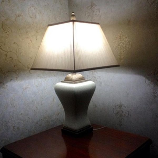 

table lamps country classic simple ceramic lamp body soft light useful for bedroom bedside living room