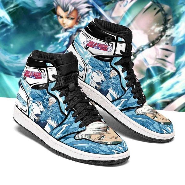 

bankai bleach sneakers anime hitsugaya shoes fan gift idea mn05
