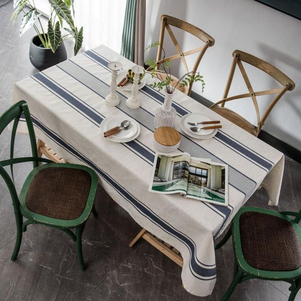 

japanese cotton linen coffee rectangular tablecloth table cloth housewares for living room cofee decor