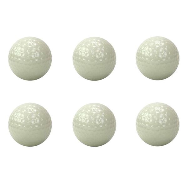 

golf balls 6 pieces luminous night long lasting reusable bright glow ball