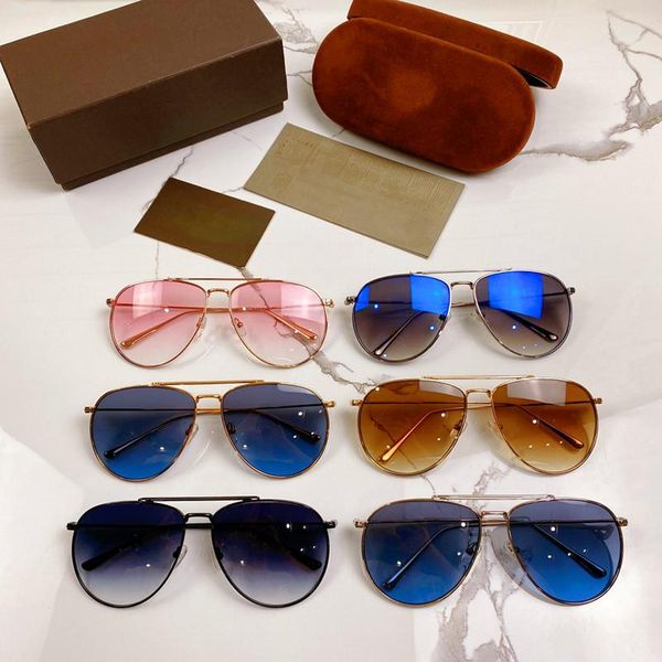 

sunglasses original box women sun glasses for men polarized retro ft0757 fashion sunglass, White;black