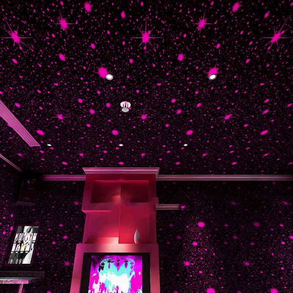 

cosmic star wallpaper ceiling 3d three-dimensional bedroom dream pattern ktv