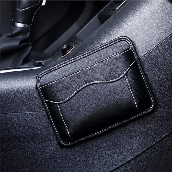 

car organizer multifunction leather pouch seat crack storage bags carrying bag card box sticky interior accessories