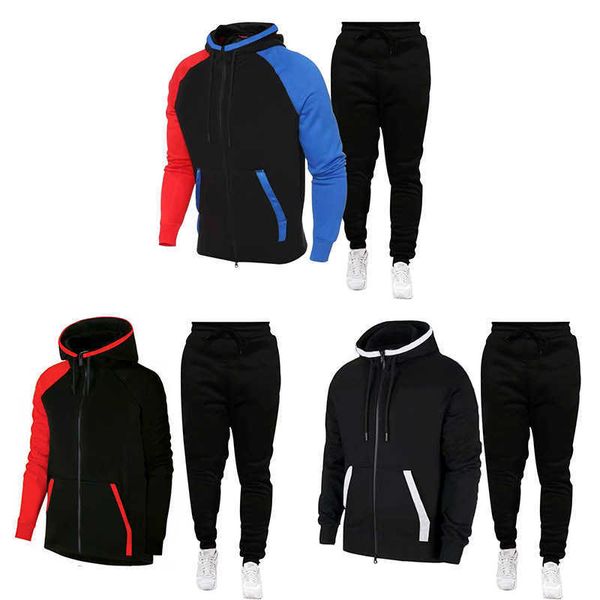 

blue gym suits men tracksuit velvet madrid saints sweat, Gray