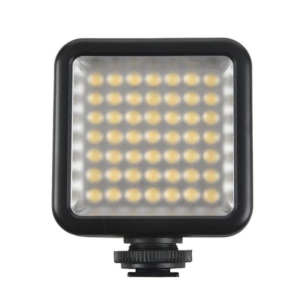 

mini dc 3v 5.5w 49 led video camera light panel lamp 6000k for dslr camcorder dvr dv flash heads