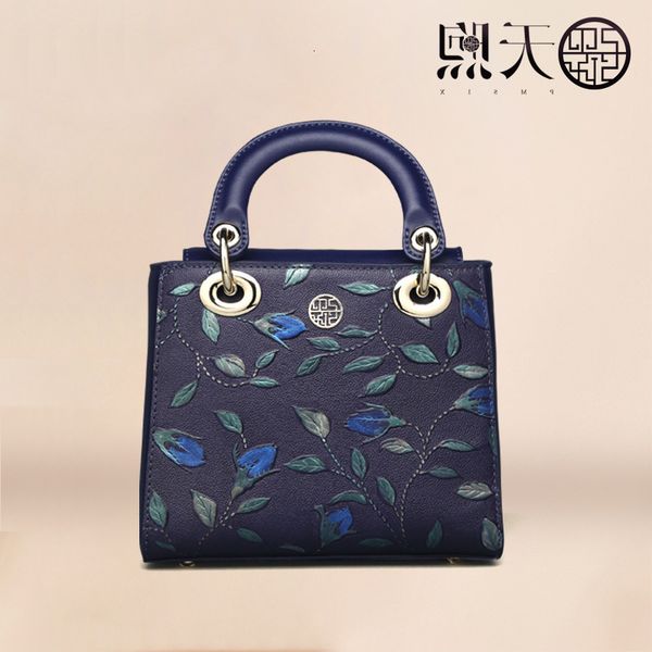 

tianxu leather women's bag hand 2021 new head princess single shoulder temperament messenger