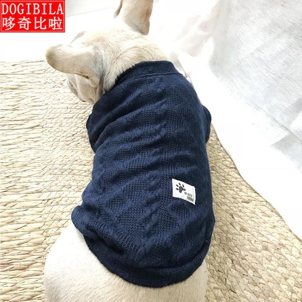 

dog apparel spring and autumn two feet winter clothes teddy small knitwear pet fashion christmas