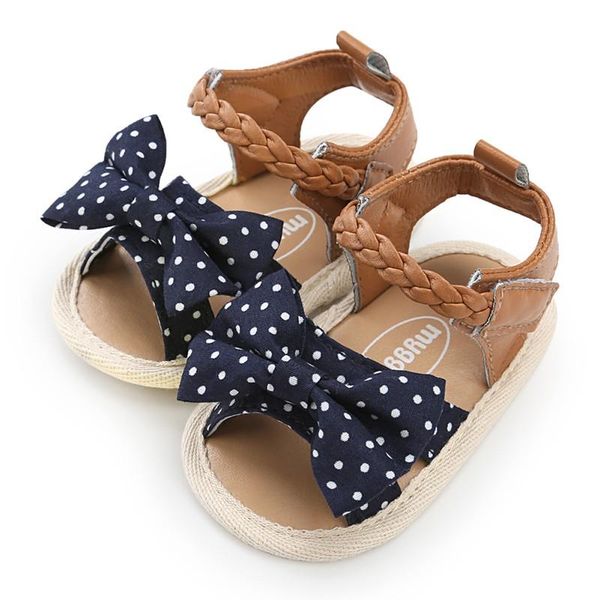 

first walkers baby girl shoes infant canvas bow-knot kids beach walking