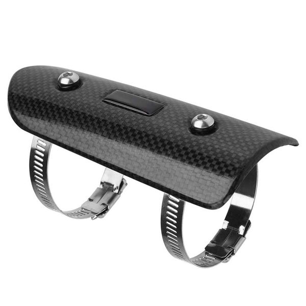

carbon fiber motorcycle modified exhaust pipe anti scalding cover high temperature heat insulation protect manifold & parts