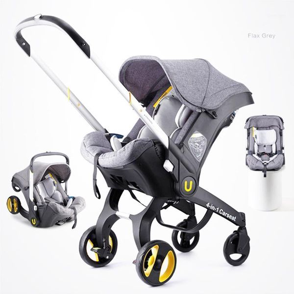 

strollers four-in-one baby stroller lightweight folding two-way born car seat can be carried1