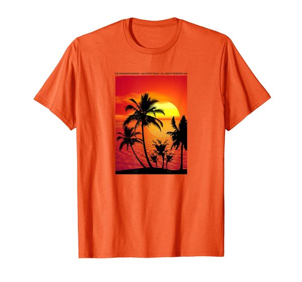 

The Cinnamon Bunker 90s Palm Photo Summer Designs T-Shirt, Mainly pictures
