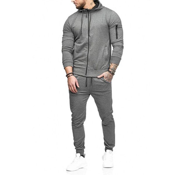 

men hooded brand warm sporting suit tracksuit track polo men 's sweat suits set letter print sweatsuit male large size ybk8, White;black
