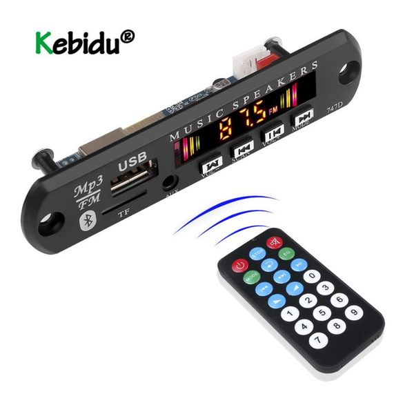 

decoder board wireless bluetooth 5.0 car audio usb tf fm radio module color screen player with remote control & mp4 players mp3
