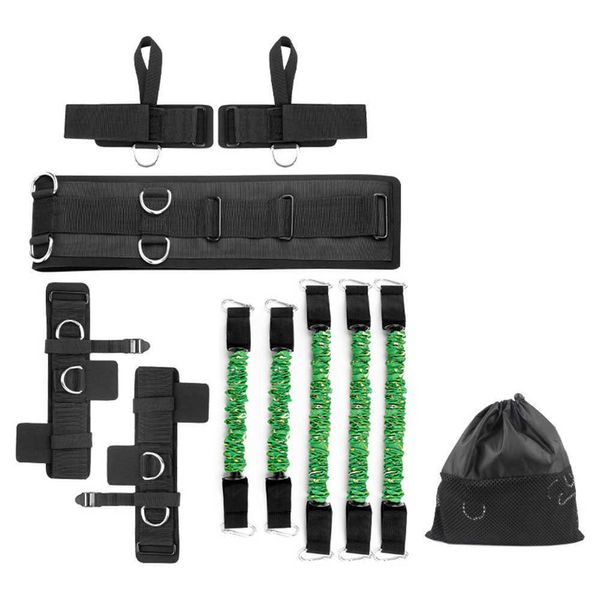 Fascia di resistenza Esercizio di boxe Allenatore di rimbalzo Allenamento di salto Allenamento Bande di boxe per calcio Pallacanestro Yoga Rosso H1026