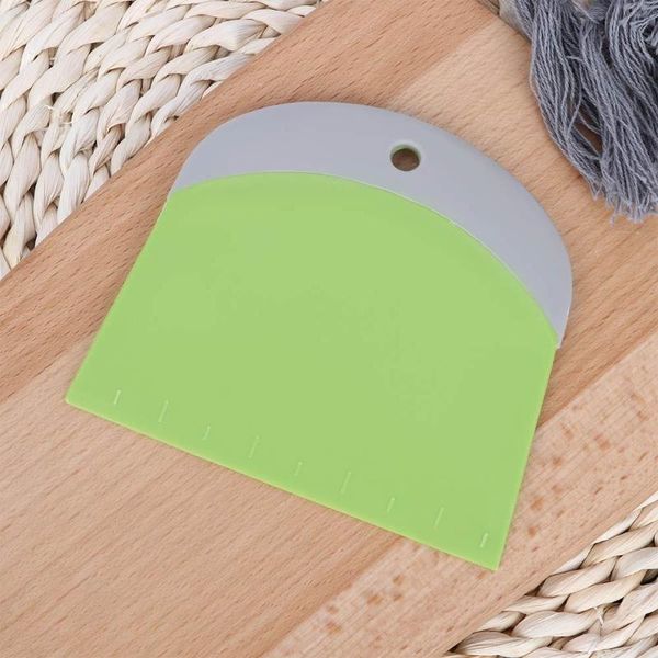 

plastic cream smooth cake spatula baking pastry tools dough cutter scraper tool &