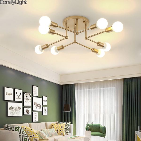 

ceiling lights modern led luminaria for home hanging living dinning room bedroom hallway kitchen atelier desginer gold fixtures