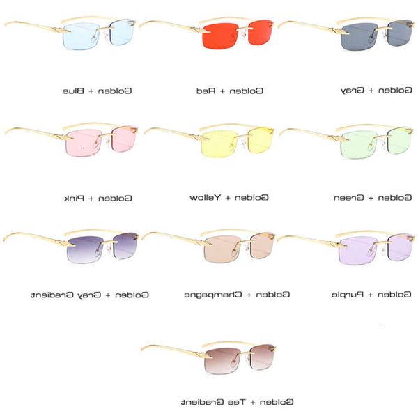 

sunglasses so & eggs vintage unique cheetah random rectangle women pretty colors clear lens eyewear brand designer men sunglasses, Black