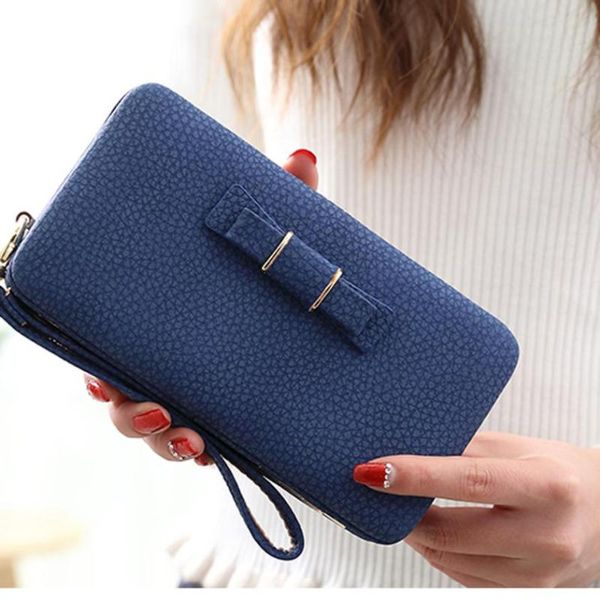 

wallets 2021 women dollar price long purse printing wallet card holder handbag lady bags carteras mujer portefeuille femme, Red;black