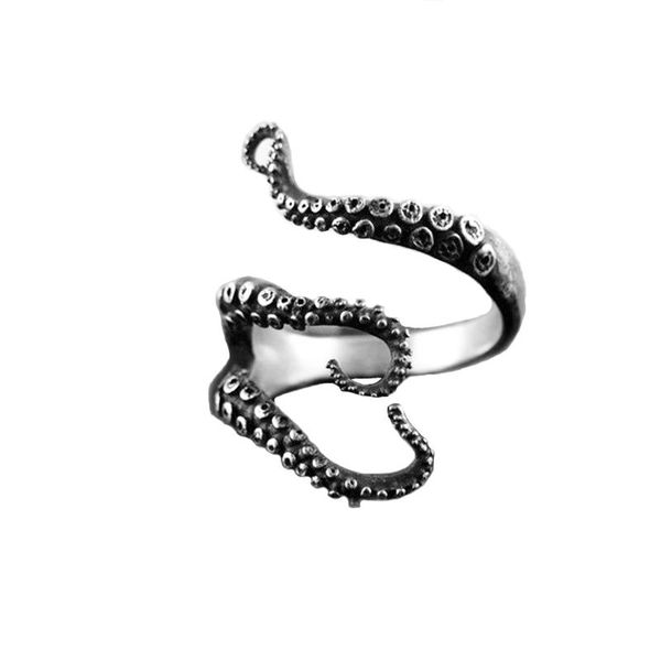 

cluster rings drop deep sea ocs ancient plating fashion jewelry accessories to open the adjustable size, Golden;silver