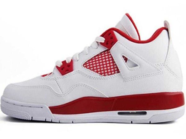 

authentic 4 basketball shoes cultivate black cat white cement 4s men's sports pure money fire red sport liberals