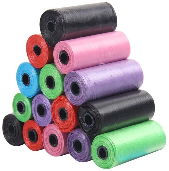 

Pet Dog Trash Bags PE Puppy Poop Cleaning Bag Garbage Clean-up Bag Pet Outdoor Waste Poop Pick Up Bags Dog Cleaning Supply GGE2017