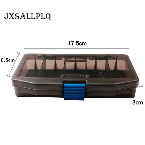 

grid fishing bait box double sided plastic tackle hook soft insect storage carp accessories
