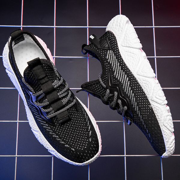 

Breathable Platform Holes New Arrival Running Shoes Breathable Comfortable Shoes Jogging Gym Training Outdoor Sport Shoes, White