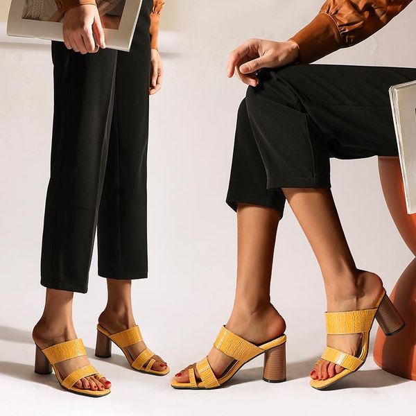 

summer heel high heels sandals lady pumps classics slip on shoes women party wedding slingbacks 33-48, Black