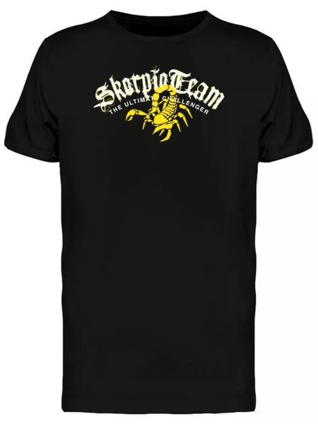

Ultimate Challenge Scorpion Team Men's Tee -Image by Shutterstock, White;black