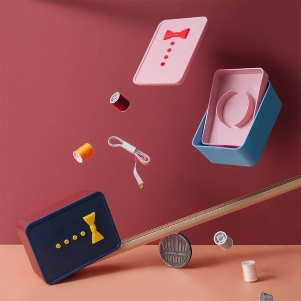 

storage bags 41xb creative practical sewing boxes store thread and needle save space easy to find tiny size convenient 1 hand open