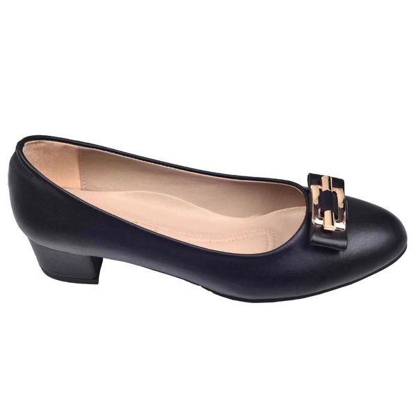 

dress shoes ayakland alens 225 large size 3 cm heel lady skin, Black