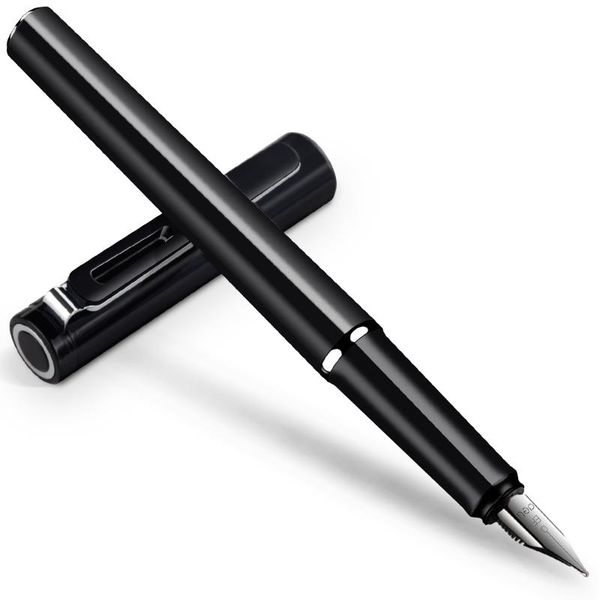 

fountain pens deli metal pen ink 0.5mm s668ef writing smoothly students children stationery office supplies 3 color