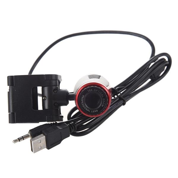 

2.0 clip-on webcam camera 5 megapixels with miniphone mic for skype hd webcams