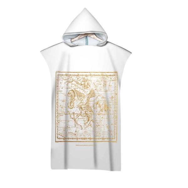 

towel irisbell hooded beach soft wearable quick dry swimming pool poncho bath with cloak bathrobe