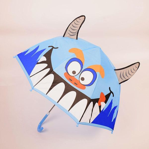 

umbrellas cute cartoon children outdoor umbrella creative 3d windproof rain gear special long handle1