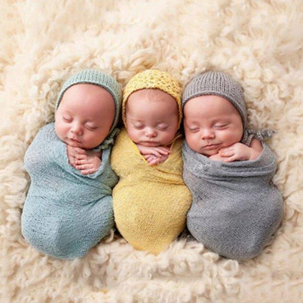 

blankets & swaddling born baby pography props blanket backdrop fabrics shoot wraps stretch knit wrap po cloth accessories