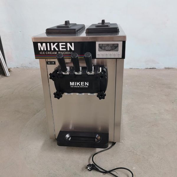 

deskice cream machine with english operating system makers vending 1600w making
