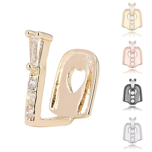 

other custom gold color small single tooth cap grillz hip hop teeth grill body jewelry fashion, Slivery;golden