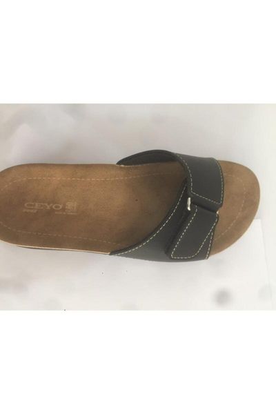 

sandals referrable genuine leather women 's wedges outsole 42211, Black
