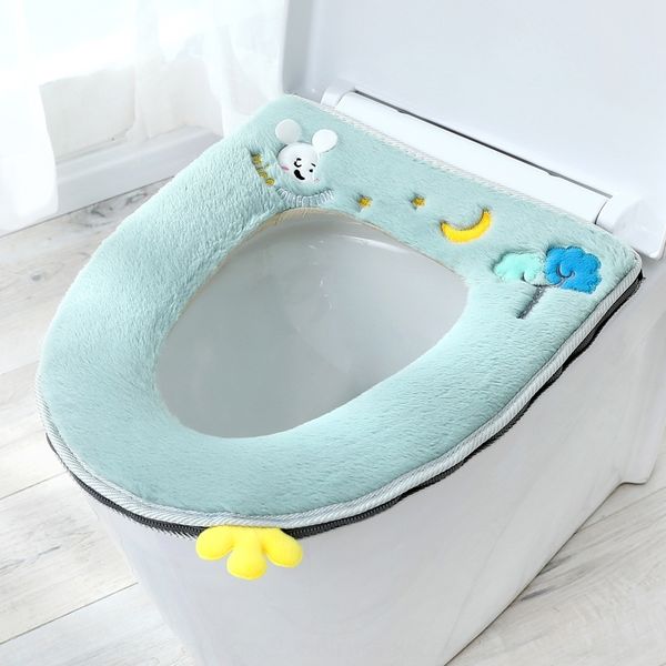 

jwd washable zipperzipper washable toilet stickers seat cover toilet seat cover