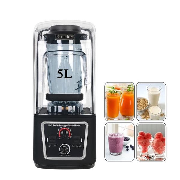 

blender 5l large capacity 2200w smoothie professional power juicer 30000rpm with 304 stainless replaceable blade