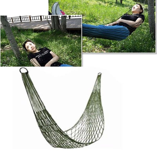 

sleeping bags mesh camping hanging hammock portable bed nylon net parachute