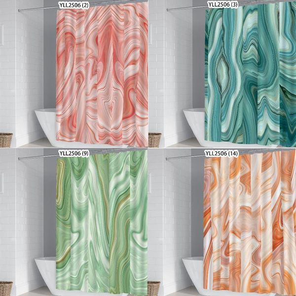 

shower curtains colorful marble pattern in the bathroom for bath curtain