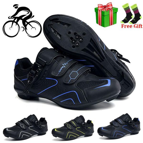 

cycling footwear road bike shoes men women breathable racing self-locking professional bicycle sneakers sapatilha ciclismo mtb, Black