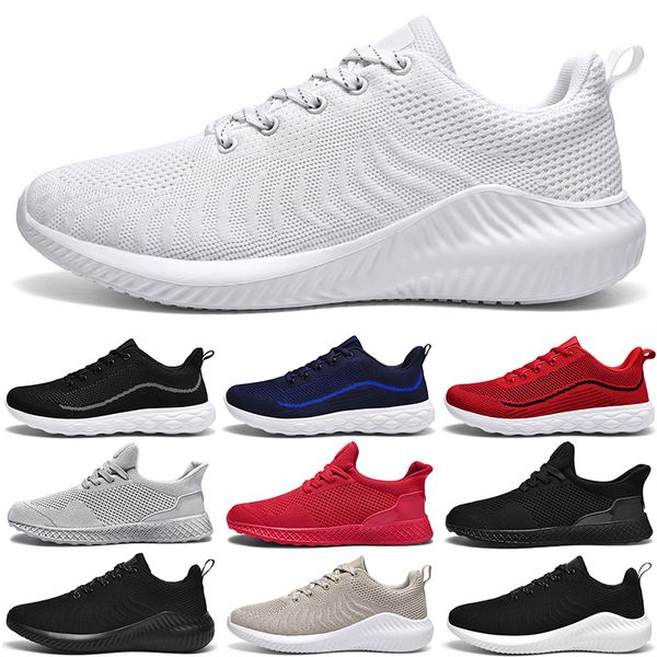 Homens Running Sapatos Sneaker Respirável Ao Ar Livre Brilhante Branco Tênis Tênis Chaussures de Esporte Despeje Hommes