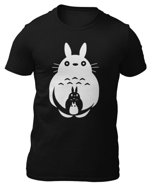 

T-shirt-my neighbor totoro-t-shirt -, White;black